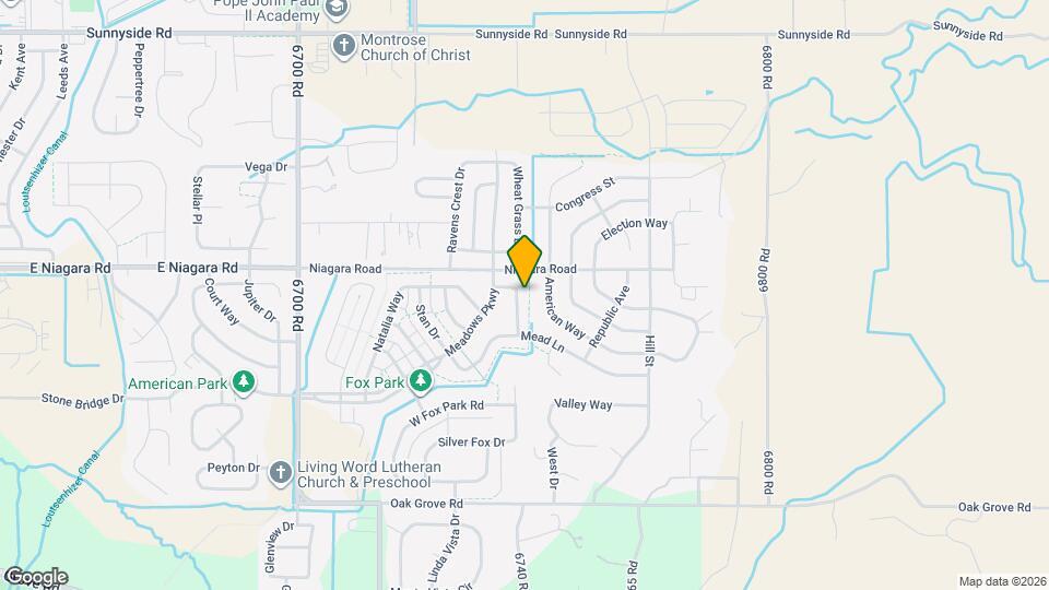 1825 Estates Dr Map and Location Details