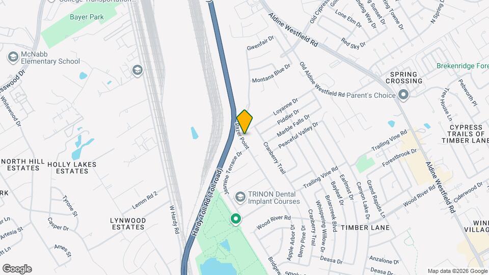 23726 Stargazer Point Map and Location Details