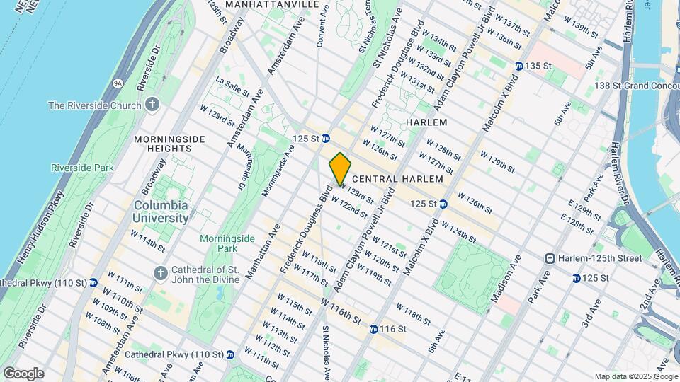 266 W 123rd St Map and Location Details