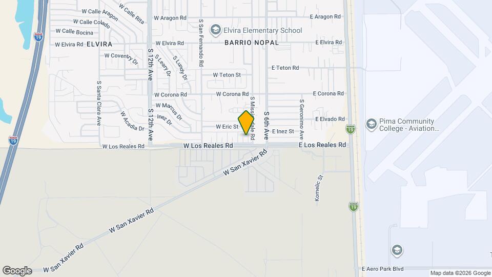 7261 S Teri Pl Map and Location Details