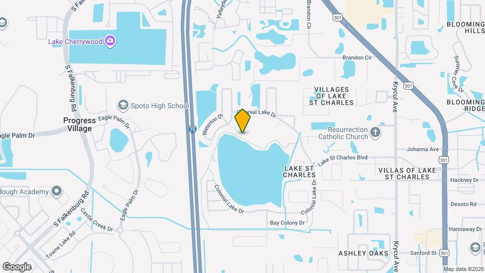 6619 Gates Pointe Way Map and Location Details