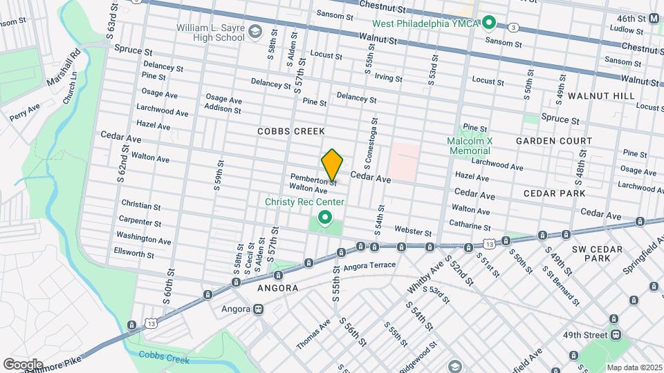 5534 Pemberton St Map and Location Details