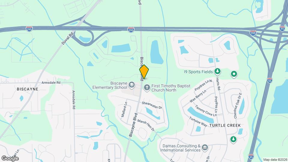 1392 Biscayne Grove Ln Map and Location Details