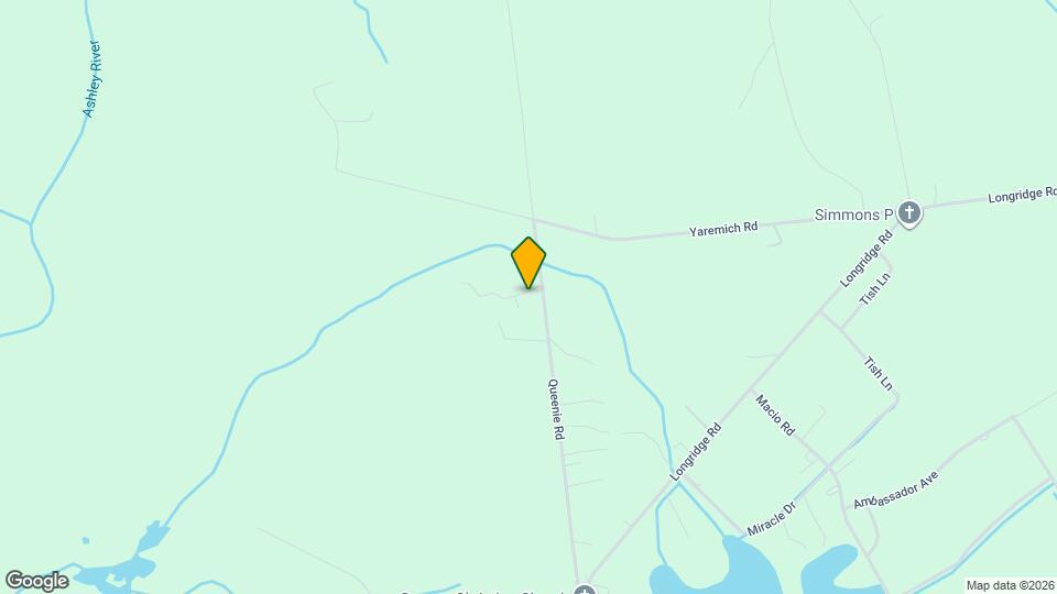 1381 Queenie Rd Map and Location Details