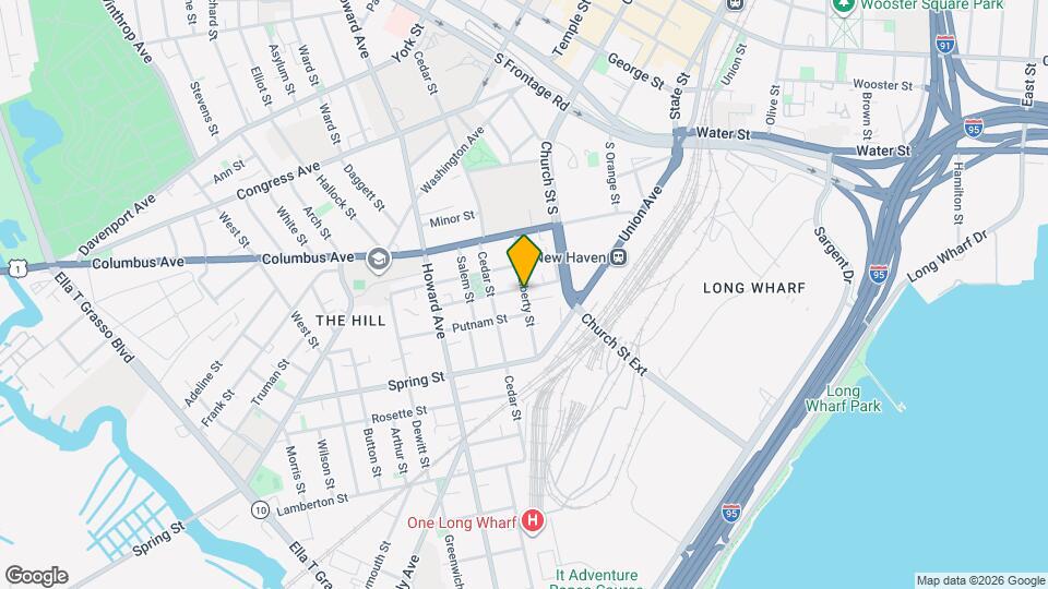 50 Liberty St Map and Location Details