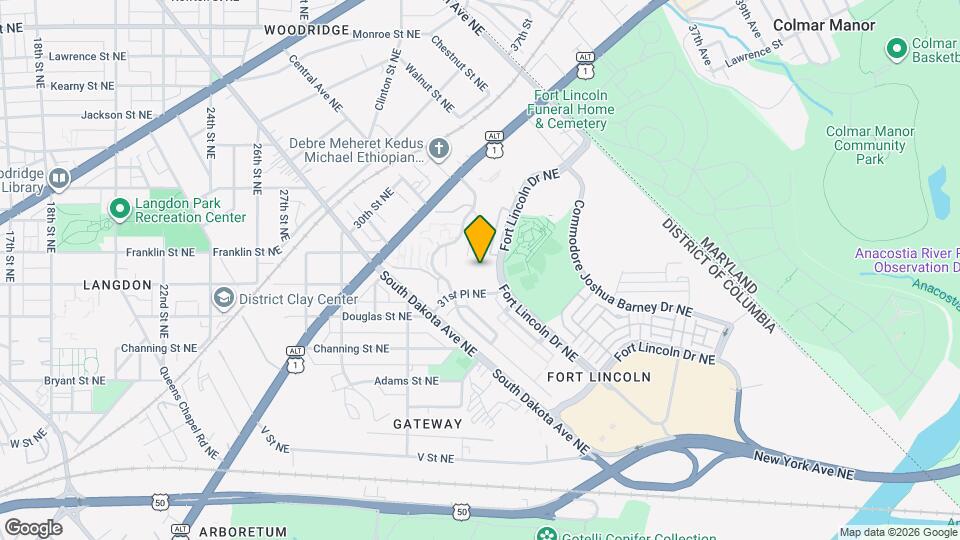 2831 31st Pl NE Map and Location Details