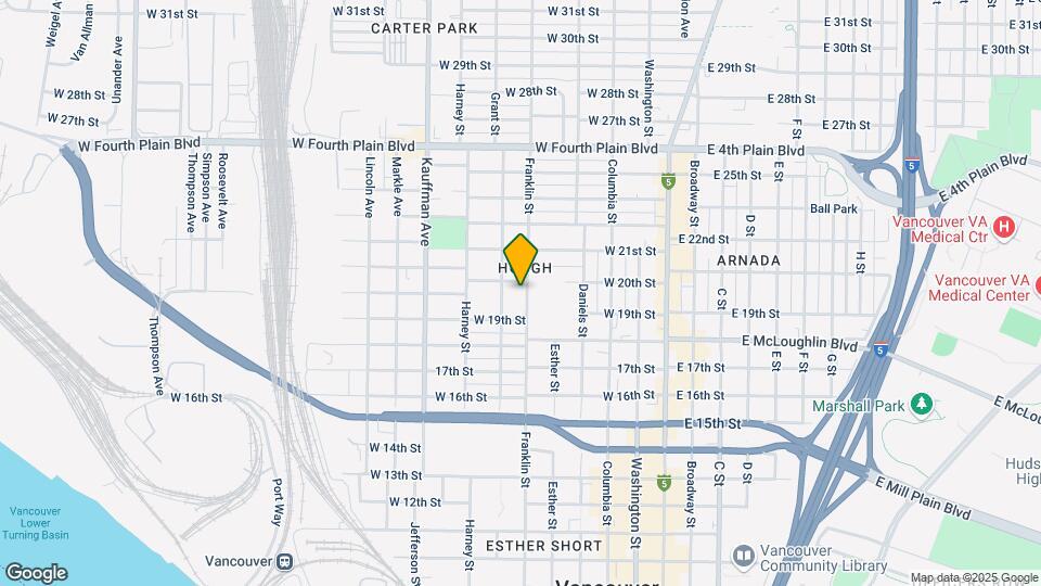 1920 Franklin St Map and Location Details