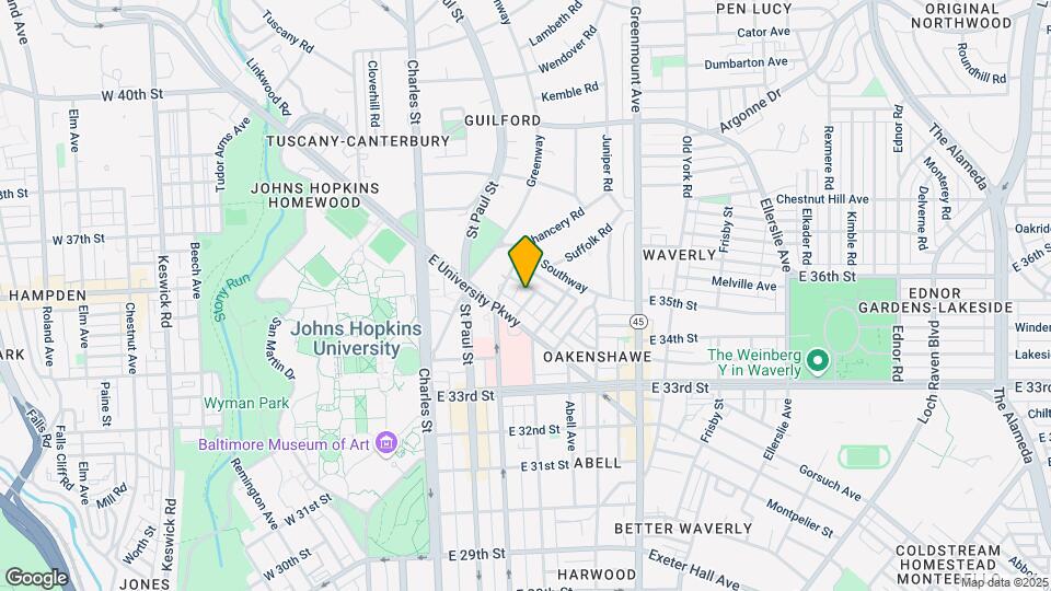 3410 Oakenshaw Pl Map and Location Details