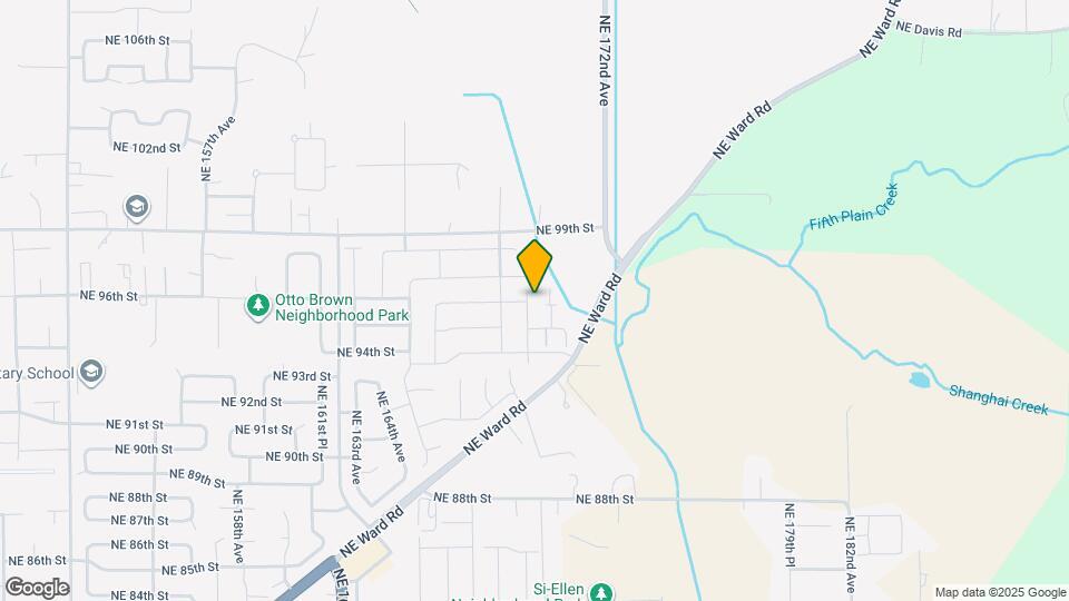 9603 NE 169th Ave Map and Location Details