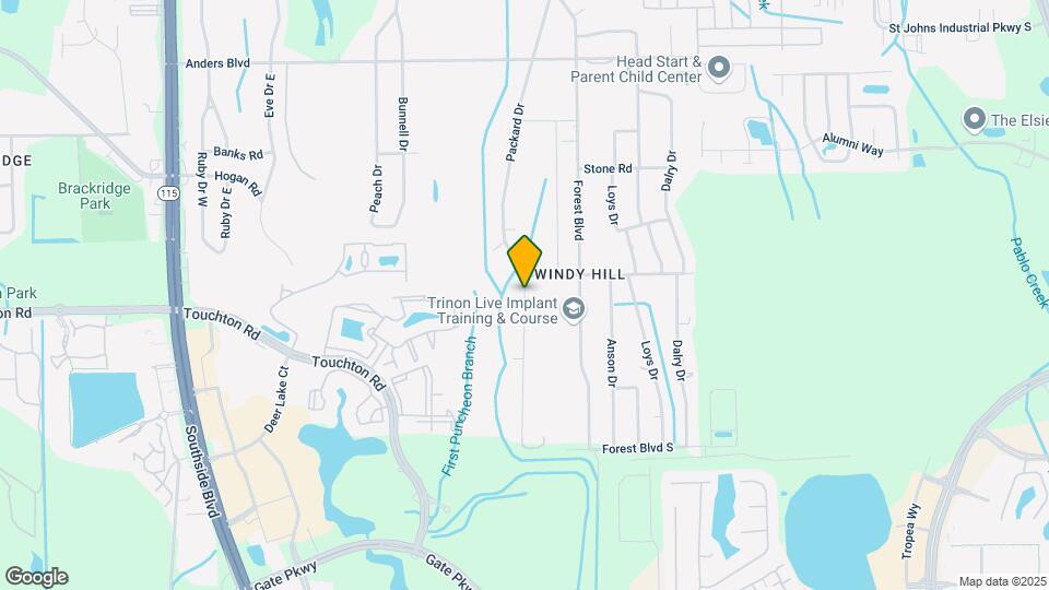 4222 Packard Dr Map and Location Details