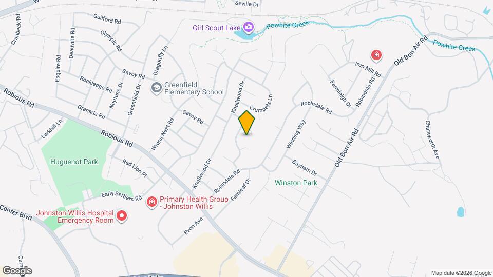 10303 Edgebrook Ct Map and Location Details