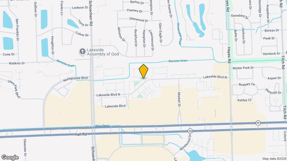 14216 Lakeside Blvd N Map and Location Details