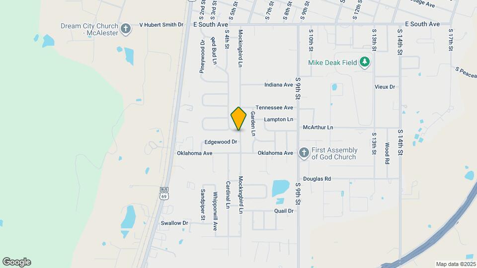 1713 Red Bud Ln Map and Location Details