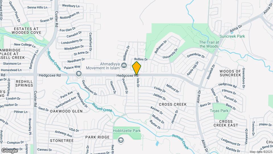 7921 Iola Dr Map and Location Details