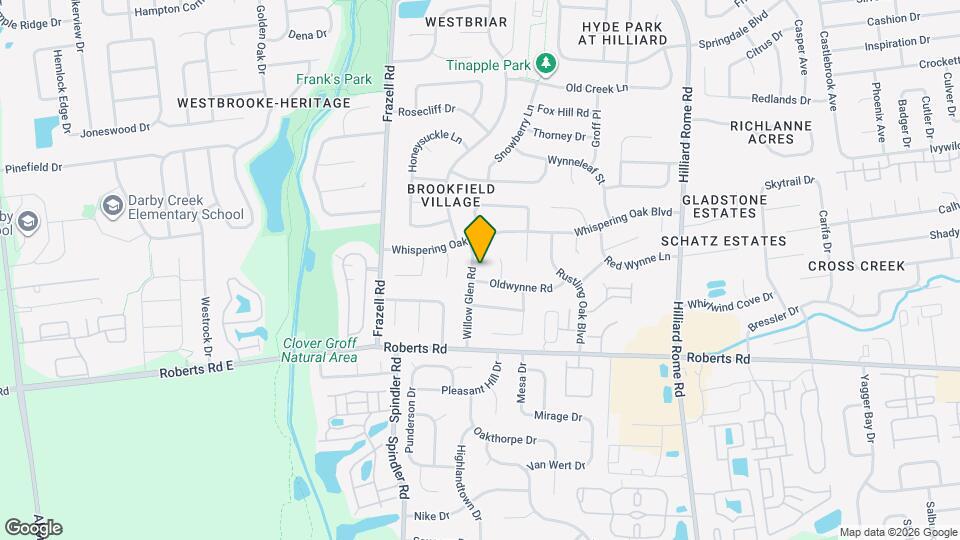 2712 Willow Glen Rd Map and Location Details