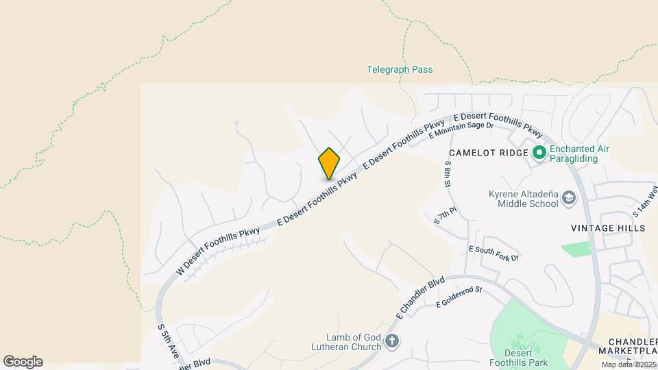 207 E Mountain Sage Dr Map and Location Details