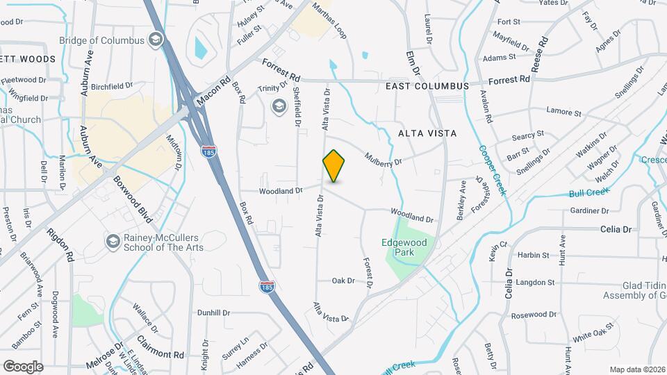 3713 Woodland Dr Map and Location Details