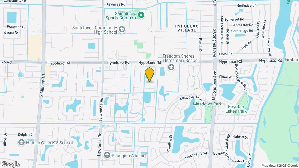 3550 Stratton Ln Map and Location Details