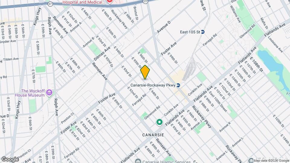 967 E 94th St Map and Location Details