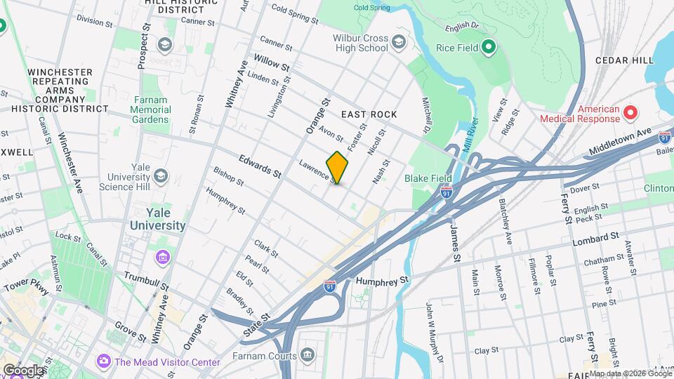 78 Lawrence St, Unit #1 Map and Location Details