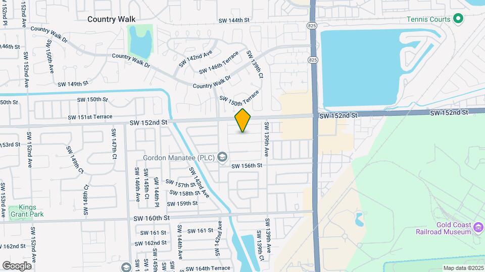 14012 SW 153rd Terrace Map and Location Details