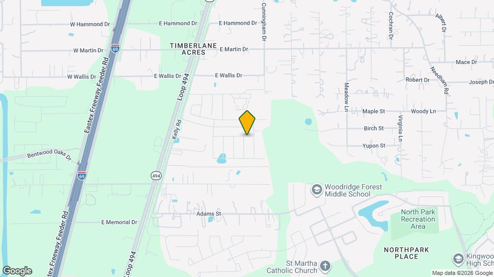 25707 Hazy Elm Ln Map and Location Details