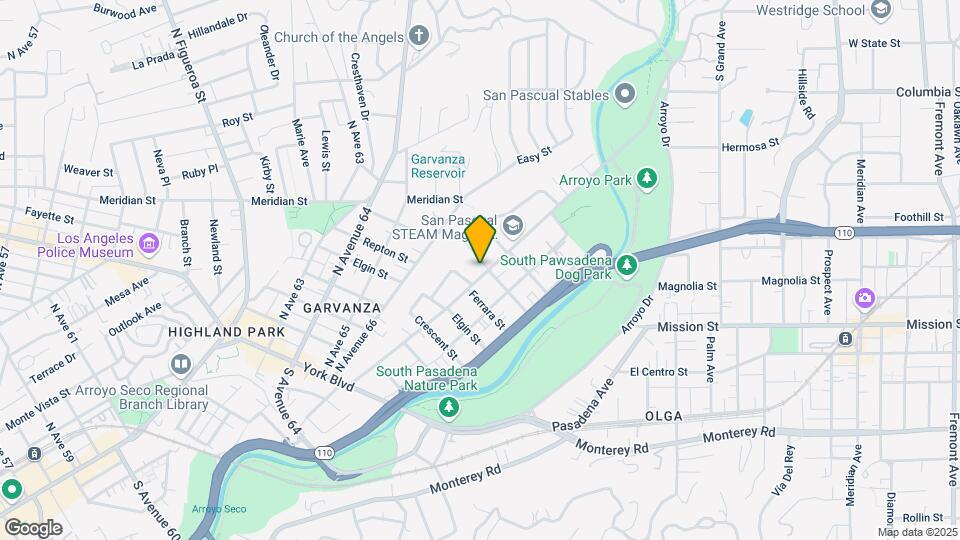 621 San Pascual Ave Mapa y Detalles de la Ubicación