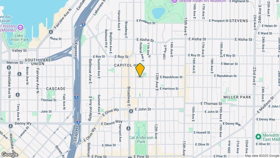 1013 E Republican St Map and Location Details