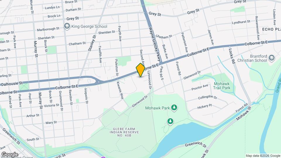 653 Colborne St Map and Location Details