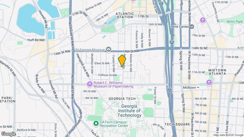 1064-1066 State St NW Map and Location Details