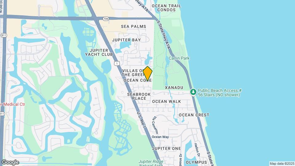 131 Ocean Cove Dr Map and Location Details