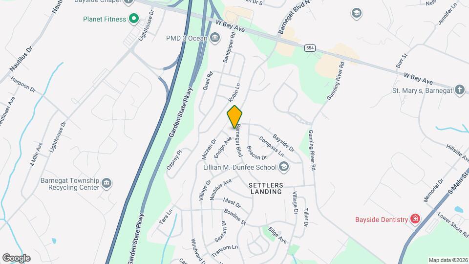 77 Barnegat Blvd S Map and Location Details