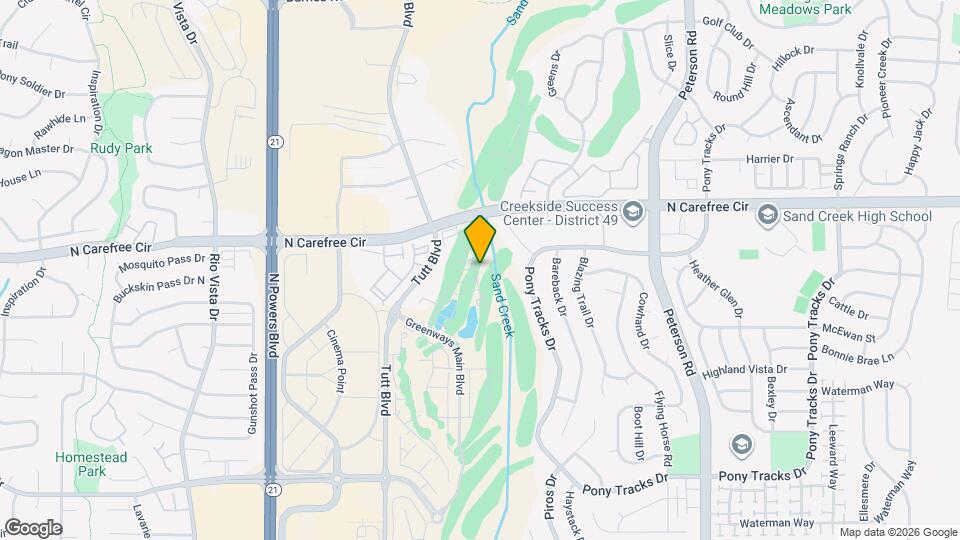 3683 Levy Pk Dr Mapa y Detalles de la Ubicación