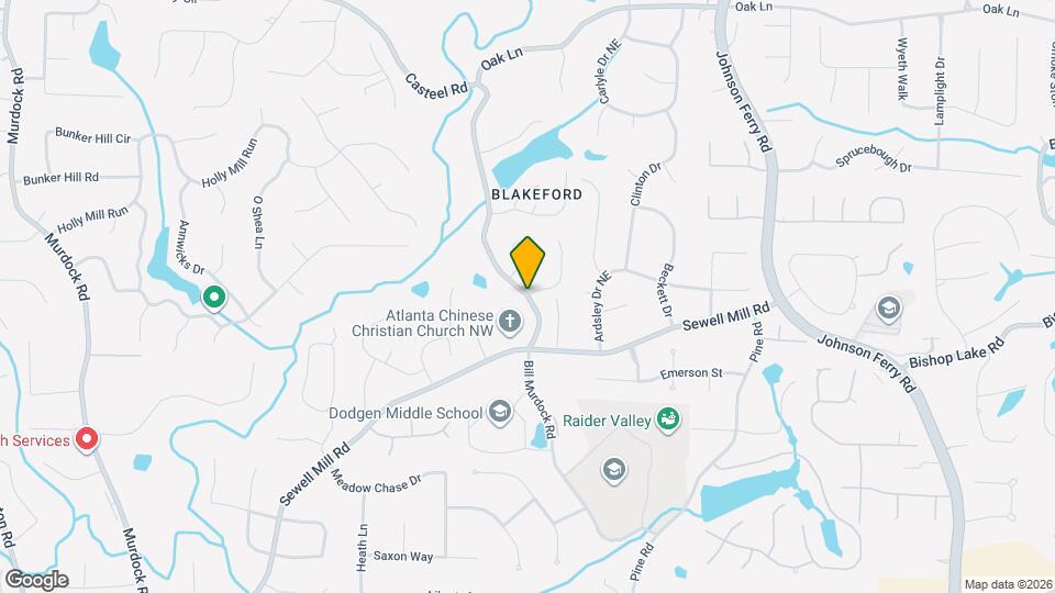 1812 Hunters Bend Ct Map and Location Details
