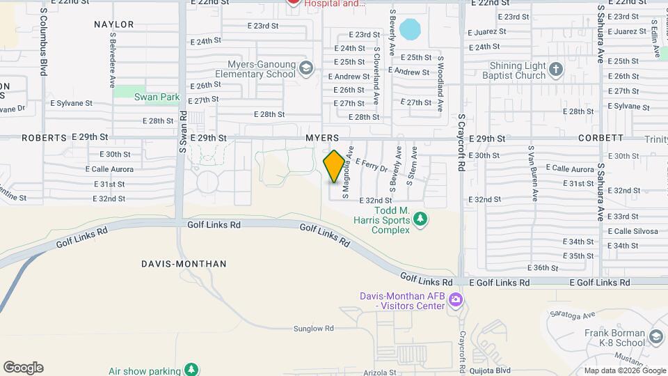 2123 S Rosemont Ave Map and Location Details