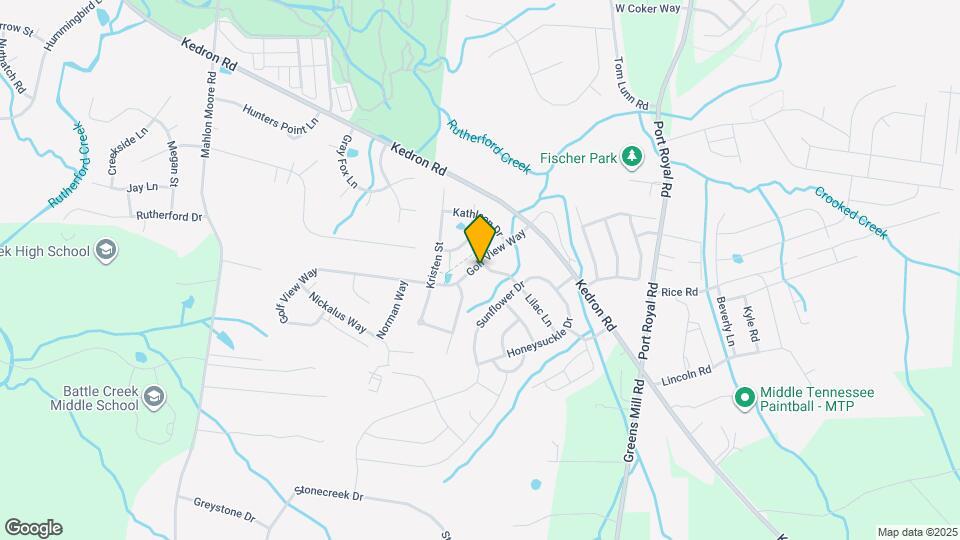 1015 Golf View Way Mapa y Detalles de la Ubicación