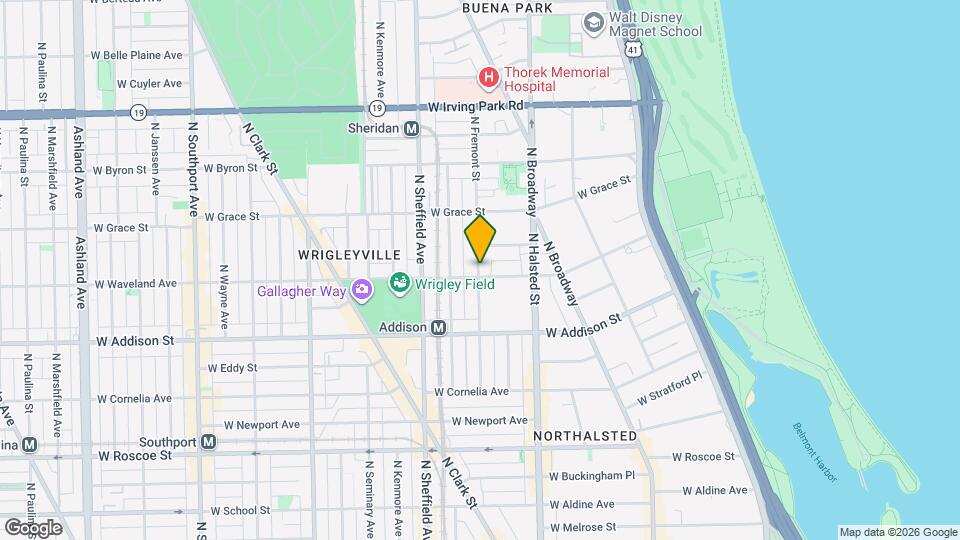 3706 N Fremont St, Unit 2 Map and Location Details