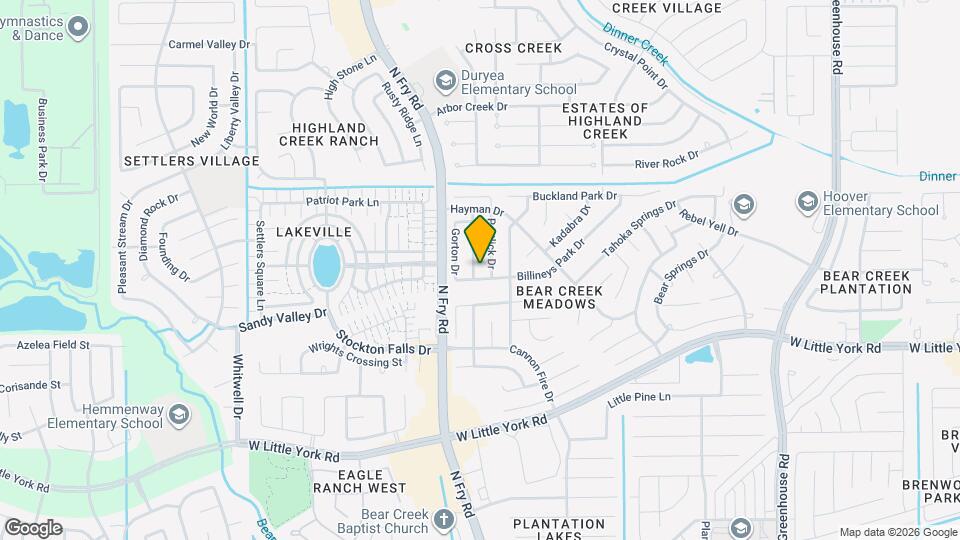 6506 Beeston Hill Dr Mapa y Detalles de la Ubicación