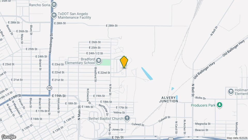 1333 E 22nd St Map and Location Details