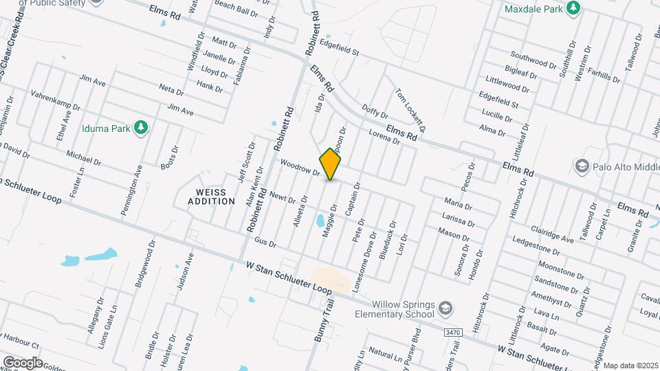 4202 Jake Spoon Dr Map and Location Details