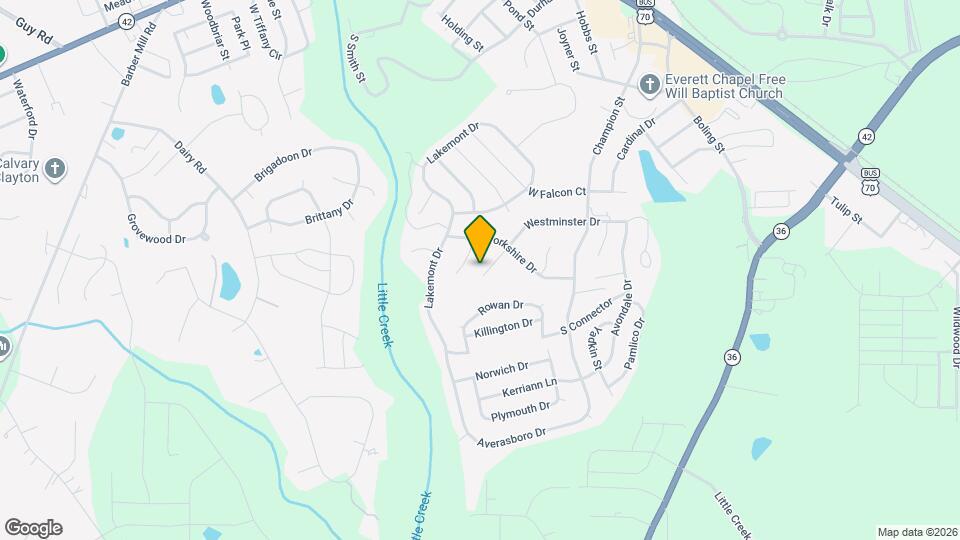 509 Westminster Dr Map and Location Details