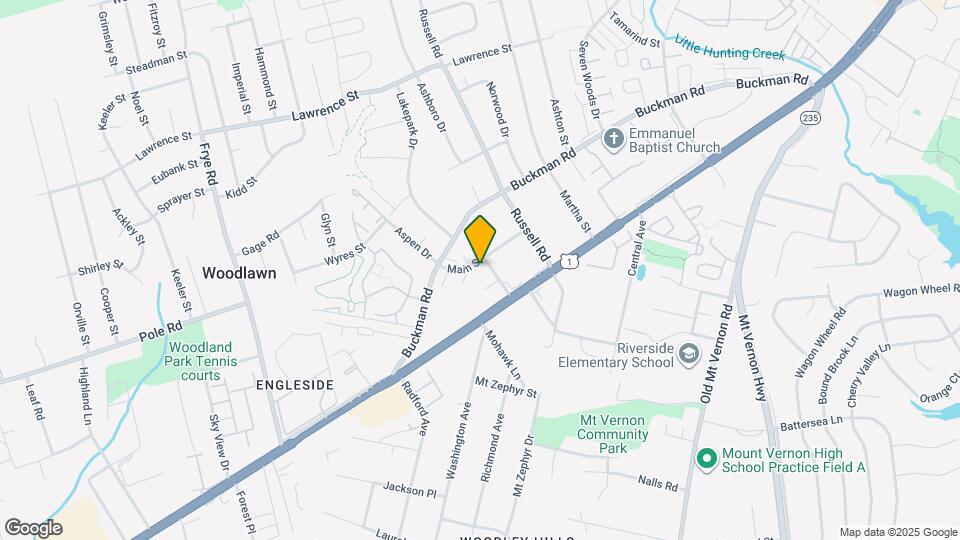 8230 Gregory Dr Map and Location Details