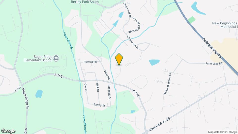 571 Fawn Branch Trail Map and Location Details