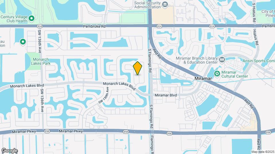 2332 SW 126th Ave Map and Location Details