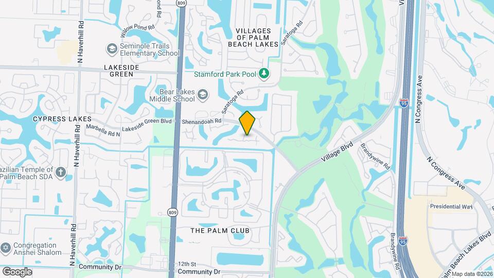 515 Green Springs Pl Map and Location Details