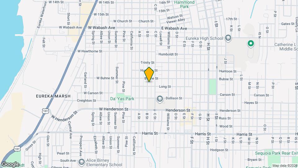 2435 B St Map and Location Details