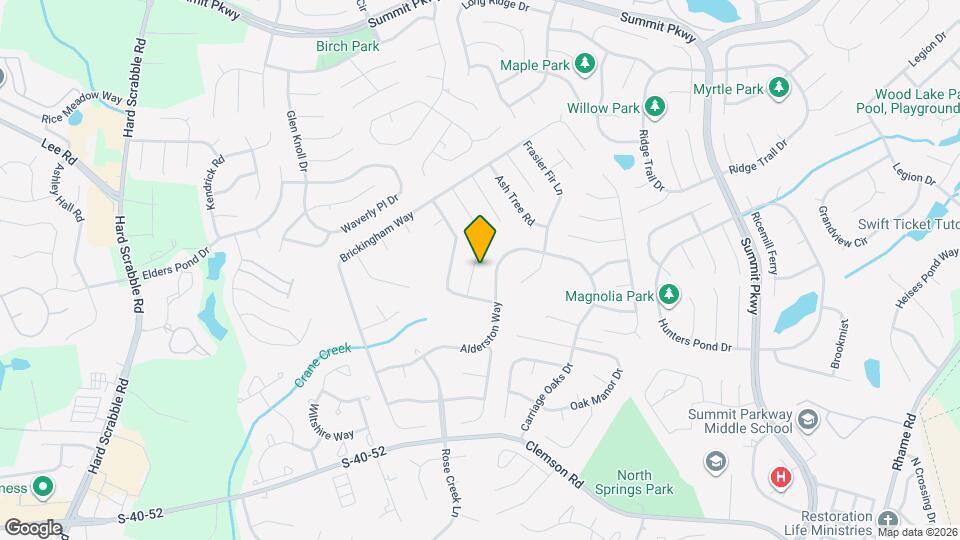 10 Melrose Ct Map and Location Details