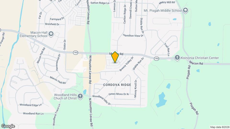 10178 Sterling Ridge Dr Map and Location Details