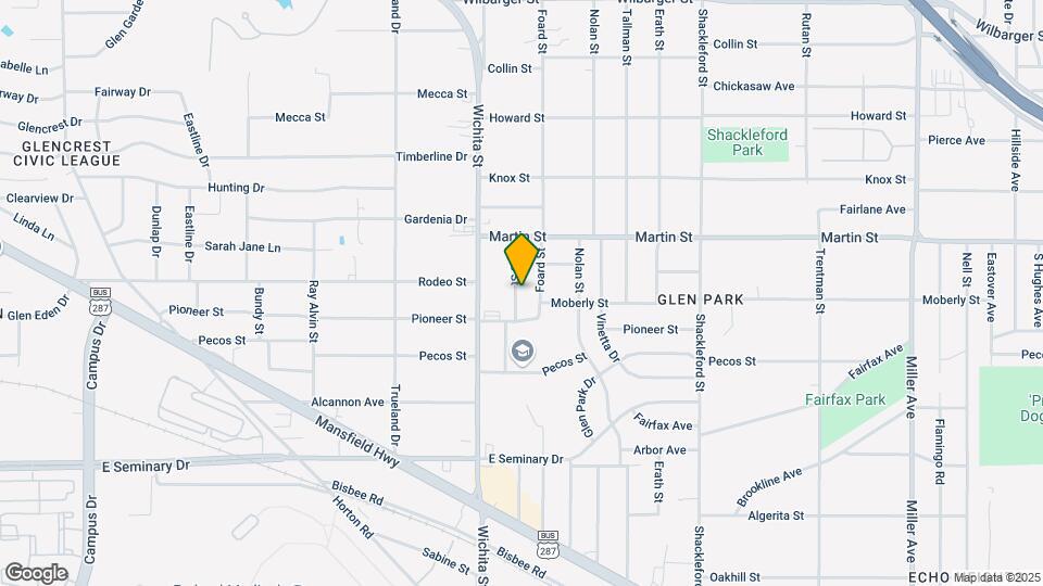 4909 Ollie St Map and Location Details