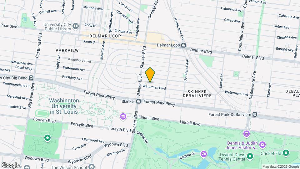 6165 Waterman Blvd Mapa y Detalles de la Ubicación